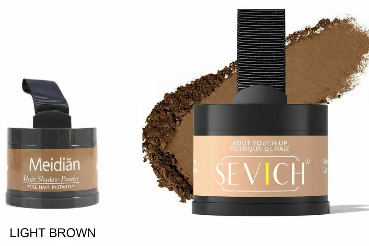 Sevich Hairline Powder 4g Hairline Shadow Powder Makeup Hair Concealer Natural Cover Unisex Hair Loss Product