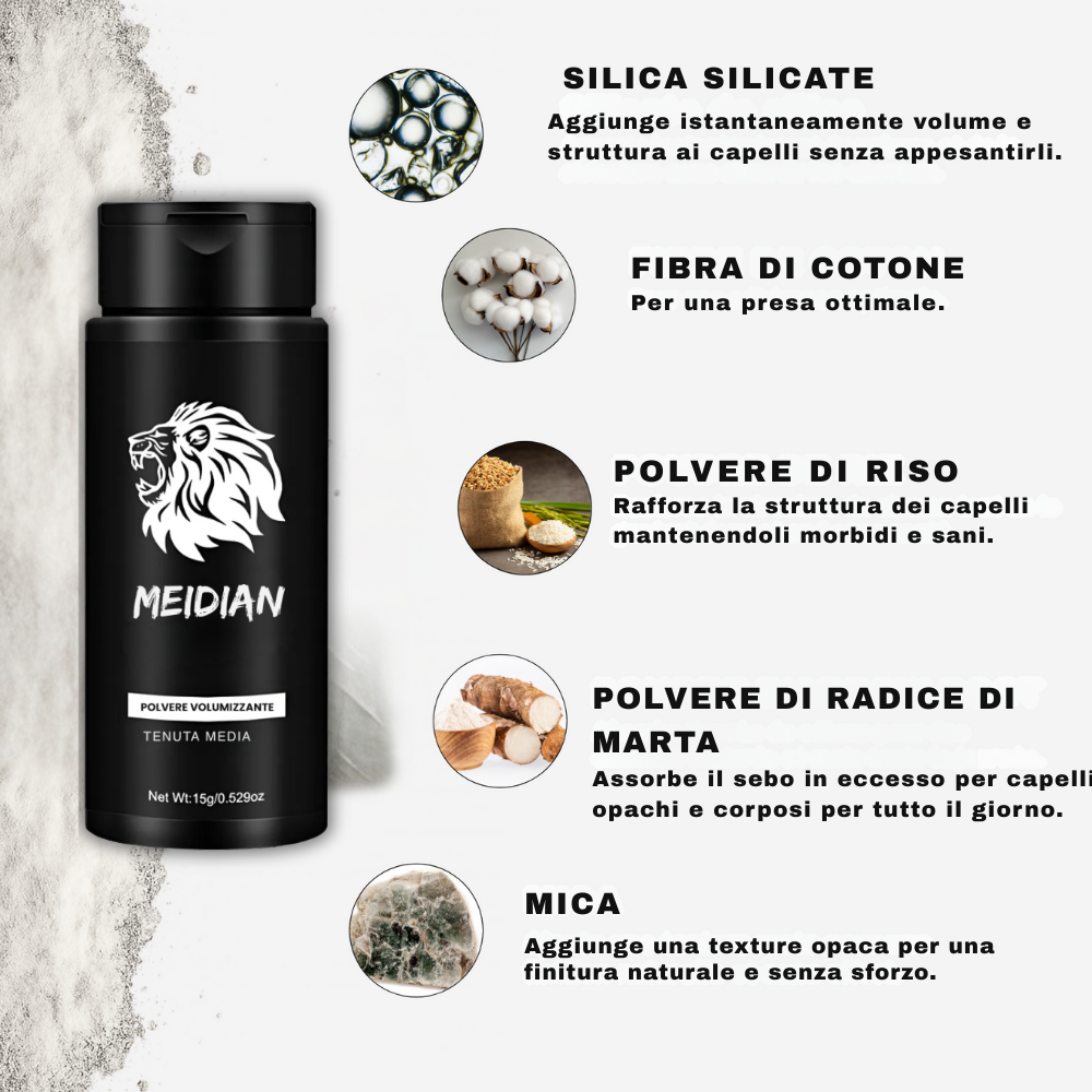 Meidian – Polvere volumizzante